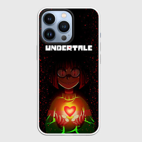 Чехол для iPhone 13 Pro с принтом UNDERTALE CHARA в Екатеринбурге,  |  | Тематика изображения на принте: asriel dreemurr | chara | frisk | gaster blaster | sans | undertale | азриэль дримурр | андертейл | андрайн | гастер | меттатон | санс | фриск | чара