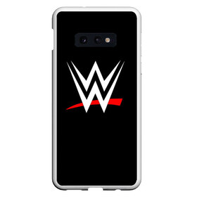 Чехол для Samsung S10E с принтом WWE в Екатеринбурге, Силикон | Область печати: задняя сторона чехла, без боковых панелей | Тематика изображения на принте: raw | smackdown | wrestling | wwe | борьба | единоборства | реслинг | рестлинг | спорт | шоу