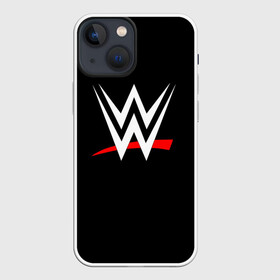 Чехол для iPhone 13 mini с принтом WWE в Екатеринбурге,  |  | raw | smackdown | wrestling | wwe | борьба | единоборства | реслинг | рестлинг | спорт | шоу