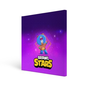 Холст квадратный с принтом Brawl Stars. El Brown в Екатеринбурге, 100% ПВХ |  | bo | brawl | brock | bull | colt | dynamike | elprimo | jessie | leon | moba | nita | shelly | stars | бо | брок | булл | джесси | динамайк | кольт | леон | нита | шелли | эльпримо