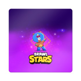 Магнит виниловый Квадрат с принтом Brawl Stars. El Brown в Екатеринбурге, полимерный материал с магнитным слоем | размер 9*9 см, закругленные углы | bo | brawl | brock | bull | colt | dynamike | elprimo | jessie | leon | moba | nita | shelly | stars | бо | брок | булл | джесси | динамайк | кольт | леон | нита | шелли | эльпримо