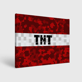 Холст прямоугольный с принтом MINECRAFT TNT / МАЙНКРАФТ ТНТ в Екатеринбурге, 100% ПВХ |  | Тематика изображения на принте: block | creeper | cube | minecraft | pixel | блок | геометрия | крафт | крипер | кубики | майнкрафт | пиксели