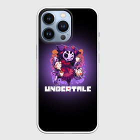 Чехол для iPhone 13 Pro с принтом UNDERTALE в Екатеринбурге,  |  | Тематика изображения на принте: asriel dreemurr | chara | frisk | gaster blaster | sans | undertale | азриэль дримурр | андертейл | андрайн | гастер | меттатон | санс | фриск | чара