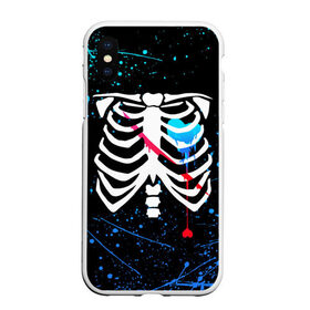 Чехол для iPhone XS Max матовый с принтом UNDERTALE в Екатеринбурге, Силикон | Область печати: задняя сторона чехла, без боковых панелей | asriel dreemurr | chara | frisk | gaster blaster | sans | undertale | азриэль дримурр | андертейл | андрайн | гастер | меттатон | санс | фриск | чара