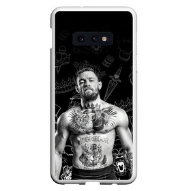 Чехол для Samsung S10E с принтом CONOR McGREGOR в Екатеринбурге, Силикон | Область печати: задняя сторона чехла, без боковых панелей | conor | conor mcgregor | ssru | ufs | бокс | дональд серроне | ирландский боец | конор | конор макгрегор | конор макгрегор vs дональд серроне | макгрегор | профессиональный бокс | смешанные бои