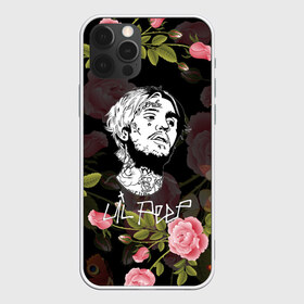 Чехол для iPhone 12 Pro Max с принтом LIL PEEP ROSES в Екатеринбурге, Силикон |  | lil peep | lil prince | pink | зарубежная музыка | лил пип | маленький принц