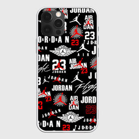 Чехол для iPhone 12 Pro Max с принтом MICHAEL JORDAN LOGOBOMBING в Екатеринбурге, Силикон |  | 23 | bulls | chicago bulls | jordan | logo | michael jordan | nba | paris saint germain | psg | red | sport | быки | джордан | лого | майкл джордан | псж | спорт | чикаго буллс