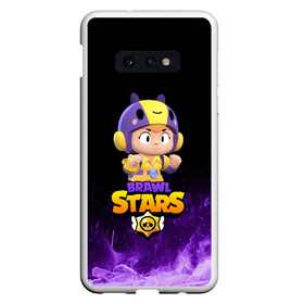 Чехол для Samsung S10E с принтом Brawl Stars BEA в Екатеринбурге, Силикон | Область печати: задняя сторона чехла, без боковых панелей | bea | brawl stars | bull | colt | crow | leon | leon shark | shark | stars | акула | берли | биа | ворон | динамайк | кольт | леон | леон акула | нита | спайк | шелли | эль примо