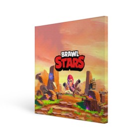 Холст квадратный с принтом Brawl Stars. Colt в Екатеринбурге, 100% ПВХ |  | bo | brawl | brock | bull | colt | dynamike | elprimo | jessie | leon | moba | nita | shelly | stars | бо | брок | булл | джесси | динамайк | кольт | леон | нита | шелли | эльпримо