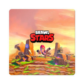 Магнит виниловый Квадрат с принтом Brawl Stars. Colt в Екатеринбурге, полимерный материал с магнитным слоем | размер 9*9 см, закругленные углы | bo | brawl | brock | bull | colt | dynamike | elprimo | jessie | leon | moba | nita | shelly | stars | бо | брок | булл | джесси | динамайк | кольт | леон | нита | шелли | эльпримо