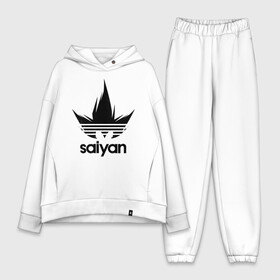 Женский костюм хлопок Oversize с принтом Saiyan в Екатеринбурге,  |  | adidas | logo | manga | training | абибас | адидас | брутальный | воин | герой | главный | жемчуг | зарядка | из | кавай | копия | крутой | кулак | лицо | м | малыш | манга | мастер | милый | мотивация | надпись | облако