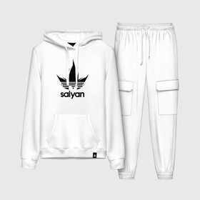 Женский костюм хлопок (с толстовкой) с принтом Saiyan в Екатеринбурге,  |  | adidas | logo | manga | training | абибас | адидас | брутальный | воин | герой | главный | жемчуг | зарядка | из | кавай | копия | крутой | кулак | лицо | м | малыш | манга | мастер | милый | мотивация | надпись | облако