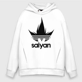 Мужское худи Oversize хлопок с принтом Saiyan в Екатеринбурге, френч-терри — 70% хлопок, 30% полиэстер. Мягкий теплый начес внутри —100% хлопок | боковые карманы, эластичные манжеты и нижняя кромка, капюшон на магнитной кнопке | adidas | logo | manga | training | абибас | адидас | брутальный | воин | герой | главный | жемчуг | зарядка | из | кавай | копия | крутой | кулак | лицо | м | малыш | манга | мастер | милый | мотивация | надпись | облако