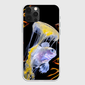 Чехол для iPhone 12 Pro Max с принтом медуза в Екатеринбурге, Силикон |  | fish | sea | водоросли | майки с морем | майки с прикольными рыбками | майки с рыбками | медуза | море | морская рыба | морские картинки | морские фото | прикольные рыбки | рыба | рыбка | рыбки