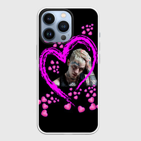 Чехол для iPhone 13 Pro с принтом Lil Peep в Екатеринбурге,  |  | Тематика изображения на принте: lil | peep | автор | модель | певец | рэпер | хип хоп | эмо рэп.