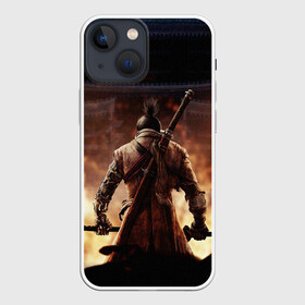 Чехол для iPhone 13 mini с принтом Sekiro shadows die twice в Екатеринбурге,  |  | sekiro shadows die twice | дзу дай то вайсу | миядзаки | сэкиро сядо | тени умирают дважды