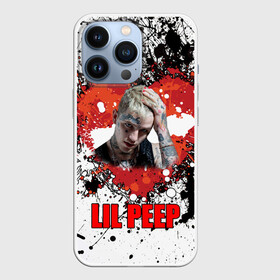 Чехол для iPhone 13 Pro с принтом Lil Peep в Екатеринбурге,  |  | Тематика изображения на принте: lil | peep | автор | модель | певец | рэпер | хип хоп | эмо рэп.