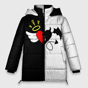 Женская зимняя куртка 3D с принтом PAYTON MOORMEIER - ТИКТОК в Екатеринбурге, верх — 100% полиэстер; подкладка — 100% полиэстер; утеплитель — 100% полиэстер | длина ниже бедра, силуэт Оверсайз. Есть воротник-стойка, отстегивающийся капюшон и ветрозащитная планка. 

Боковые карманы с листочкой на кнопках и внутренний карман на молнии | Тематика изображения на принте: flower | payton moormeier | roses | tiktok | автограф payton | блогер | пейтон | пейтон моормиер | розы | тикток | тиктокер | цветы | ютубер