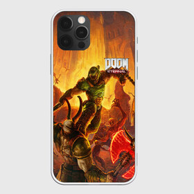 Чехол для iPhone 12 Pro Max с принтом DOOM в Екатеринбурге, Силикон |  | Тематика изображения на принте: doom | doom eternal | дум