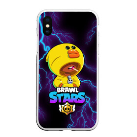 Чехол для iPhone XS Max матовый с принтом Brawl Stars SALLY LEON в Екатеринбурге, Силикон | Область печати: задняя сторона чехла, без боковых панелей | brawl | brawl stars | crow | leon | sally | shark | stars | акула | бравл | бравл старс | браво старс | игра | компьютерная | кров | леон | леон акула | онлайн | старс | шарк