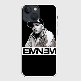 Чехол для iPhone 13 mini с принтом Eminem в Екатеринбурге,  |  | Тематика изображения на принте: eminem | evil | ken kaniff | marshall bruce mathers iii | mm | rap | slim shady | маршалл брюс мэтерс iii | рэп | рэп рок | хип хоп | хорроркор | эминем
