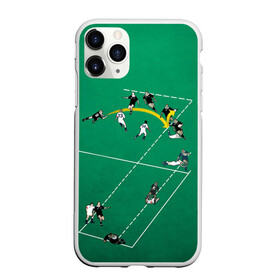 Чехол для iPhone 11 Pro Max матовый с принтом Игра в регби в Екатеринбурге, Силикон |  | rugby | регби | спорт | футбол