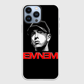 Чехол для iPhone 13 Pro Max с принтом Eminem в Екатеринбурге,  |  | Тематика изображения на принте: eminem | evil | ken kaniff | marshall bruce mathers iii | mm | rap | slim shady | маршалл брюс мэтерс iii | рэп | рэп рок | хип хоп | хорроркор | эминем