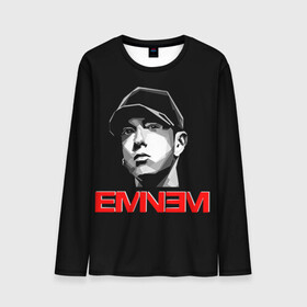 Мужской лонгслив 3D с принтом Eminem в Екатеринбурге, 100% полиэстер | длинные рукава, круглый вырез горловины, полуприлегающий силуэт | eminem | evil | ken kaniff | marshall bruce mathers iii | mm | rap | slim shady | маршалл брюс мэтерс iii | рэп | рэп рок | хип хоп | хорроркор | эминем