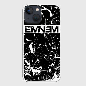 Чехол для iPhone 13 mini с принтом Eminem в Екатеринбурге,  |  | Тематика изображения на принте: eminem | evil | ken kaniff | marshall bruce mathers iii | mm | rap | slim shady | маршалл брюс мэтерс iii | рэп | рэп рок | хип хоп | хорроркор | эминем