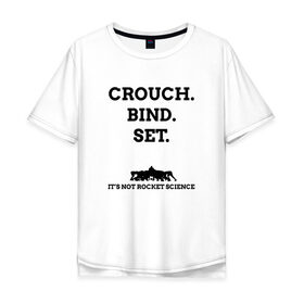 Мужская футболка хлопок Oversize с принтом Crouch. Bind. Set в Екатеринбурге, 100% хлопок | свободный крой, круглый ворот, “спинка” длиннее передней части | rugby | игроки | регби | сборная | спорт | футбол