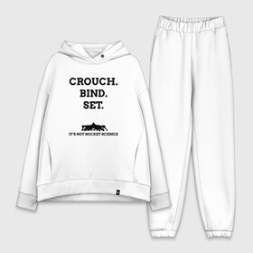 Женский костюм хлопок Oversize с принтом Crouch. Bind. Set в Екатеринбурге,  |  | rugby | игроки | регби | сборная | спорт | футбол