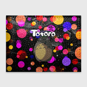 Обложка для студенческого билета с принтом Totoro в Екатеринбурге, натуральная кожа | Размер: 11*8 см; Печать на всей внешней стороне | Тематика изображения на принте: japan | my neighbor totoro | neighbor totoro | totoro | мой сосед тоторо | сосед тоторо | тоторо | япония