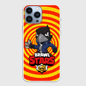 Чехол для iPhone 13 Pro Max с принтом Brawl Stars CROW в Екатеринбурге,  |  | Тематика изображения на принте: brawl | brawl stars | crow | leon | sally | shark | stars | акула | бравл | бравл старс | браво старс | игра | компьютерная | кров | леон | леон акула | онлайн | старс | шарк