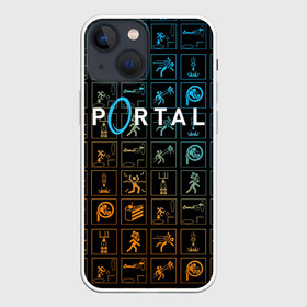 Чехол для iPhone 13 mini с принтом PORTAL 2 | ПОРТАЛ 2 в Екатеринбурге,  |  | aperture laboratories | glados | portal | portal 2 | valve | гладос | портал | портал 2 | челл