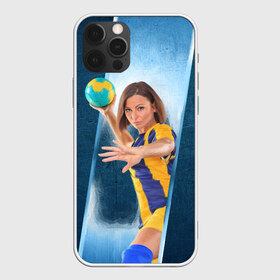 Чехол для iPhone 12 Pro Max с принтом Гандболистка в Екатеринбурге, Силикон |  | Тематика изображения на принте: hand ball | handball | play | игра | игра в ганбол | игра с мячом | мяч | руки | футбол