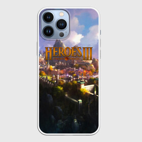 Чехол для iPhone 13 Pro Max с принтом HEROES 3 в Екатеринбурге,  |  | Тематика изображения на принте: angel | armor | artwork | creature | dragon | fantasy | fantasy art | game | griffin | heroes | heroes maps | heroes of might and magic | knight | might and magic | sword | warriors | weapon | wings | герои