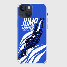 Чехол для iPhone 13 mini с принтом Jump master в Екатеринбурге,  |  | cliff diving | dive | diving | swimming | плавание | прыжки в воду | спорт