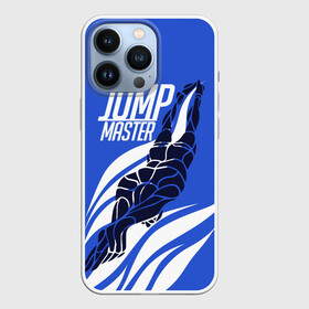 Чехол для iPhone 13 Pro с принтом Jump master в Екатеринбурге,  |  | cliff diving | dive | diving | swimming | плавание | прыжки в воду | спорт