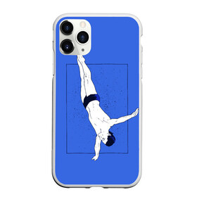 Чехол для iPhone 11 Pro Max матовый с принтом Dive в Екатеринбурге, Силикон |  | cliff diving | dive | diving | swimming | плавание | прыжки в воду | спорт