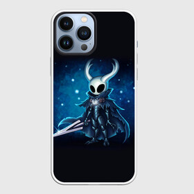 Чехол для iPhone 13 Pro Max с принтом Hollow Knight в Екатеринбурге,  |  | Тематика изображения на принте: grimm | hallounest | heart of nightmare | hollow knight | hornet | knight | quirrell | silksong | гримм | квиррел | рыцарь | халлоунест | холлоу найт | хорнет