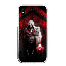 Чехол для iPhone XS Max матовый с принтом Assasins creed в Екатеринбурге, Силикон | Область печати: задняя сторона чехла, без боковых панелей | creed | асасин | асасин крид | ассасин | ассассин | войско | крид | меч | приключения | самурай