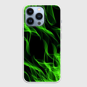 Чехол для iPhone 13 Pro с принтом TOXIC FLAME в Екатеринбурге,  |  | bright | fire | flame | heat | light | wildfire | искры | огненный | огонь | пламя | пожар