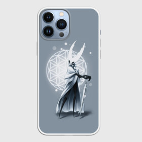 Чехол для iPhone 13 Pro Max с принтом Hollow Knight в Екатеринбурге,  |  | Тематика изображения на принте: grimm | hallounest | heart of nightmare | hollow knight | hornet | knight | quirrell | silksong | гримм | квиррел | рыцарь | халлоунест | холлоу найт | хорнет