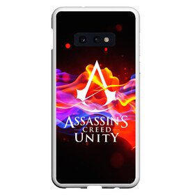 Чехол для Samsung S10E с принтом ASSASSIN`S CREED UNITY в Екатеринбурге, Силикон | Область печати: задняя сторона чехла, без боковых панелей | Тематика изображения на принте: black flag | brotherhood | chronicles | creed | game | origins | revelations | rogue | syndicate | unity | альтаир | ассасин | игры | кинжал | пираты