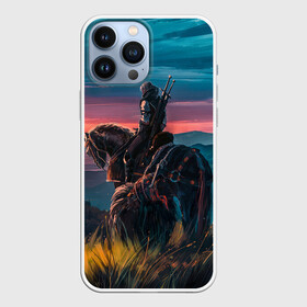 Чехол для iPhone 13 Pro Max с принтом The Witcher в Екатеринбурге,  |  | Тематика изображения на принте: cd projekt | geralt | of rivia | rpg | wild hunt | арбалет | ведьмак 3 | генри кавилл | геральт | дикая | магия | охота | сказка | сфера | фэнтези | цири