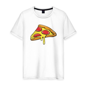 Мужская футболка хлопок с принтом Пицца Пицца Пицца !!!! Pizza в Екатеринбурге, 100% хлопок | прямой крой, круглый вырез горловины, длина до линии бедер, слегка спущенное плечо. | pizza | для девушек | для парней | еда | италия | итальянская еда | колбаса | пицца | пицца с салями | пицца с сыром | подарок | с намеком | салями | сыр | тесто