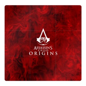 Магнитный плакат 3Х3 с принтом Assassin’s Creed Origins в Екатеринбурге, Полимерный материал с магнитным слоем | 9 деталей размером 9*9 см | Тематика изображения на принте: 