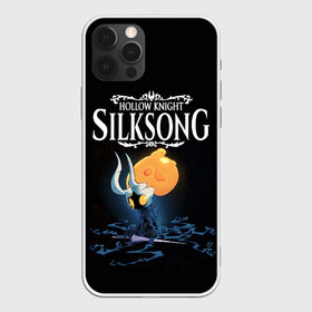 Чехол для iPhone 12 Pro Max с принтом Hollow Knight в Екатеринбурге, Силикон |  | Тематика изображения на принте: grimm | hallounest | heart of nightmare | hollow knight | hornet | knight | quirrell | silksong | гримм | квиррел | рыцарь | халлоунест | холлоу найт | хорнет