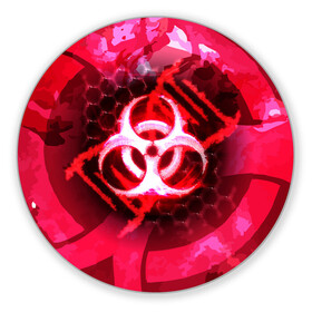 Коврик для мышки круглый с принтом Plague Inc LC (Oko) в Екатеринбурге, резина и полиэстер | круглая форма, изображение наносится на всю лицевую часть | Тематика изображения на принте: авторская | вирус | знаки | игры | интересная | каракули | круг | лабиринт | линии | мозаика | необычная | око | символы | страшная | туннель | черная | эпидемия