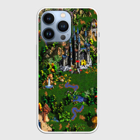 Чехол для iPhone 13 Pro с принтом Heroes of Might and Magic в Екатеринбурге,  |  | angel | armor | artwork | creature | dragon | fantasy | fantasy art | game | griffin | heroes | heroes maps | heroes of might and magic | knight | might and magic | sword | warriors | weapon | wings | герои